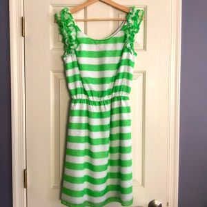 Lilly Pulitzer ruffle sleeve sun dress